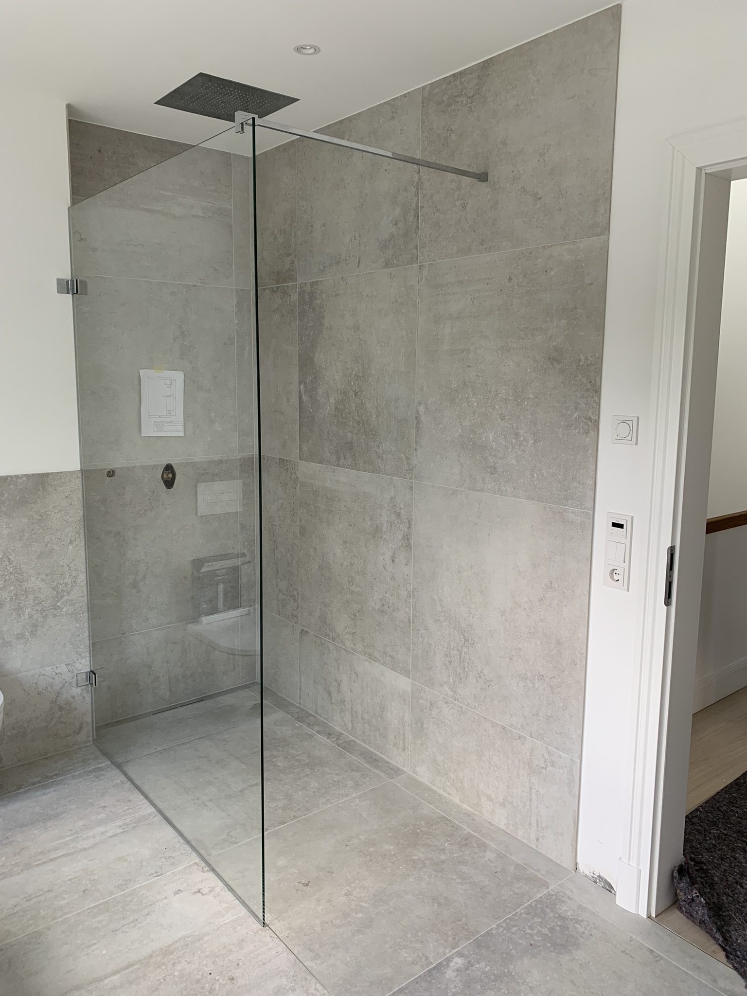 Walk-in-Dusche aus Glas nach Maß – Glaswerk Hamburg
